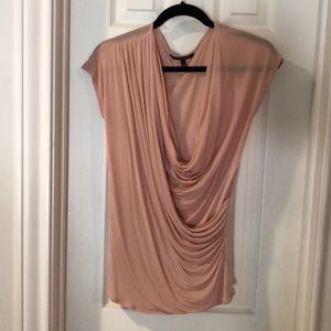 VS Blush Draped Tee